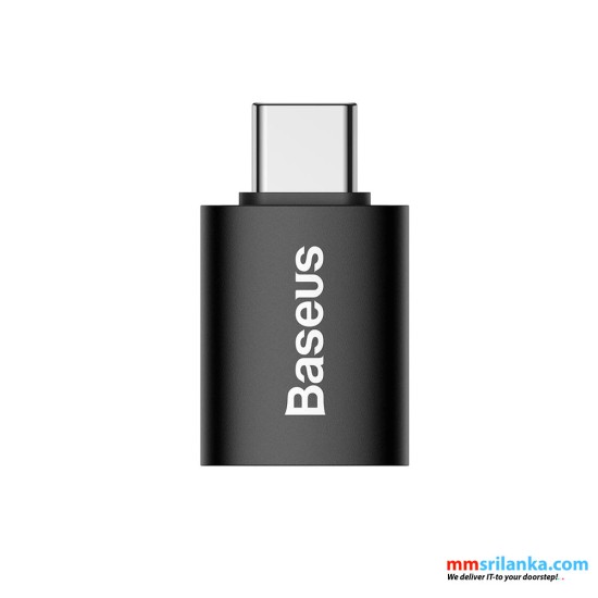 Baseus Ingenuity Series Mini OTG Adapter Type-C to USB-A 3.1, Black 